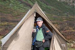 06 Jerome Ryan Drinking Tea At Pethang camp